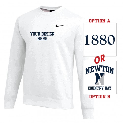 Nike Men's Club Crew (White)